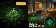 Decoratieve landschapsverlichting op zonne-energie LED grond RGB tuinverlichting