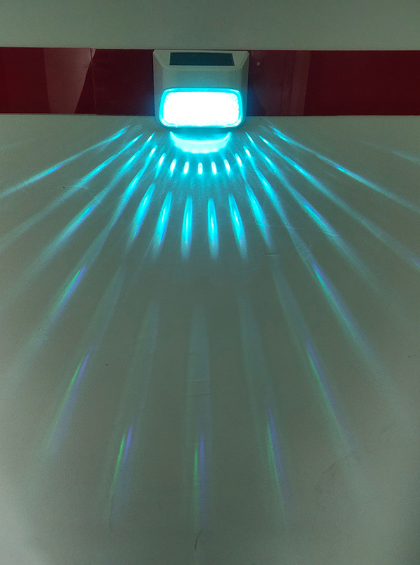Mooi Mini Outdoor Solar Wall Lights IP65 maakt Twee Wijzen voor Decoratie waterdicht
