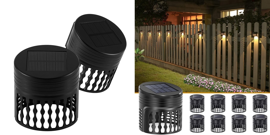 Decoratieve de lichten LEIDENE van de lichteffect zonnetuin verlichting voor het decor van de omheiningsmuur