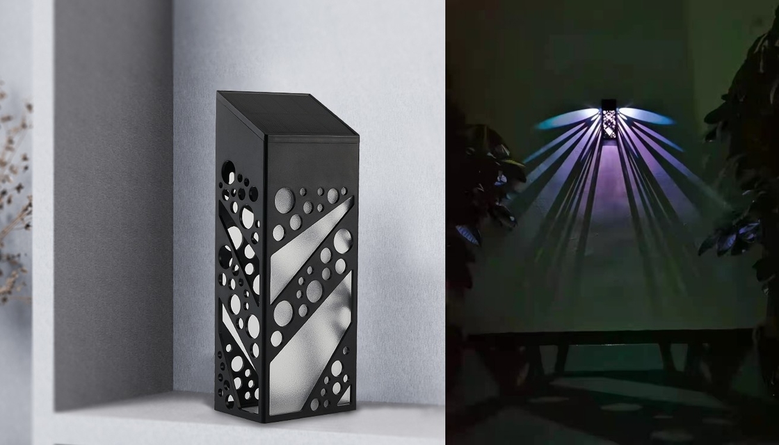 IP65 de waterdichte zonnemuur steekt van de openlucht LEIDENE de tuinlicht aan verlichtings UV bestand omheining