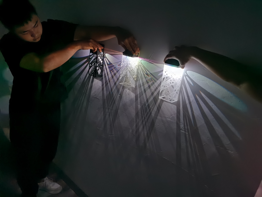 De waterdichte Lichte Tuin 280mA van Omheiningsled solar wall voor Decoratie