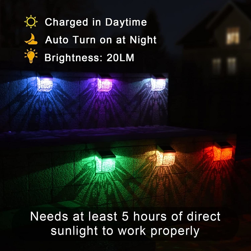 Van de Muurlichten IP65 van het bloempatroon de Zonne Geleide Openlucht Decoratieve Omheining Lamp For Garden