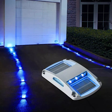 Aluminium Solar Dock Light Screw Installatie 7,1 x 5,3 x 4,3 inch