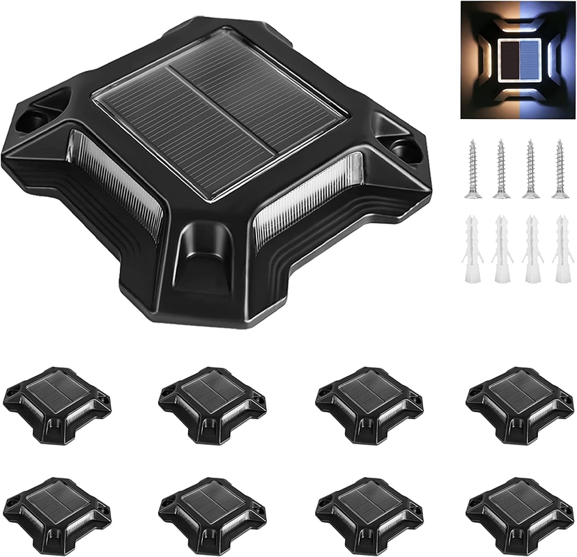 IP68 waterdicht oprijlaan zonne-dock licht hoog helder voor buitentuin patio dek