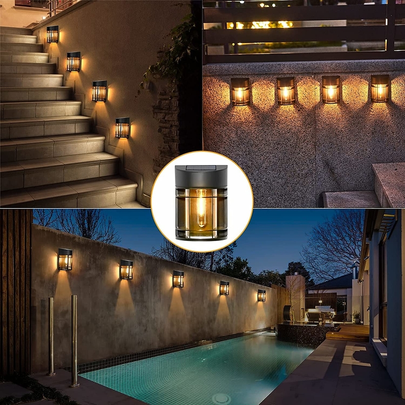 IP65 Waterdicht Buiten Zonne-energie Led Tuinlichten Zonnewandlamp