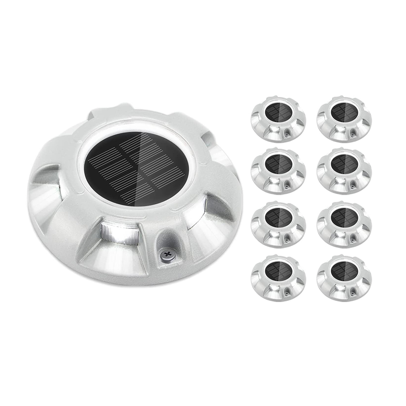 Waterdicht buiten LED zonne-dock licht voor patio dek tuin veranda