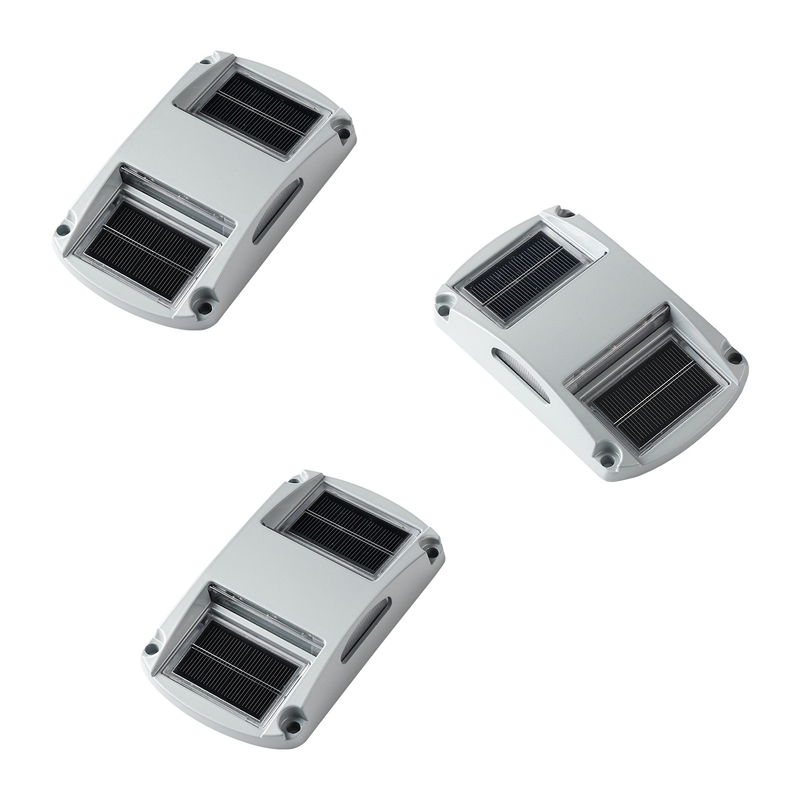 Duurzaam Zonne Tuin Ground Light IP68 Buiten Waterdicht LED Deck Lampen Voor Oprijlaan