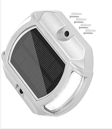 Waterdicht zonne-energie Buitengebied Weglamp Voor de aanrijding Pad Pad Dock Path Veiligheidslicht Voor de grasvlakte