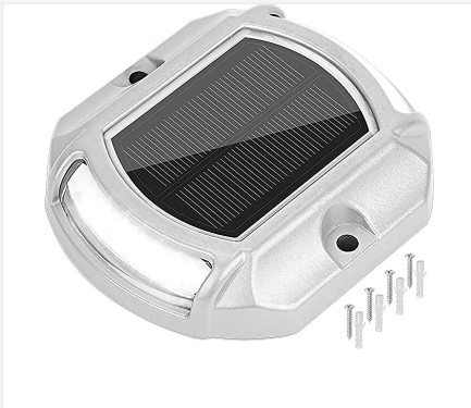Waterdicht zonne-energie Buitengebied Weglamp Voor de aanrijding Pad Pad Dock Path Veiligheidslicht Voor de grasvlakte