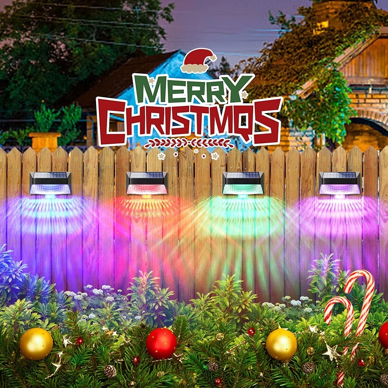 Solar Garden Street Courtyard Decorative Light Solar Powered Led Wall Mount Lamp Buiten hek licht