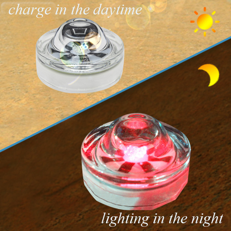 Ip68 Waterdicht Zonne-LED-wegstok Landschapsdecoratie Licht Zonne-ondergrond licht