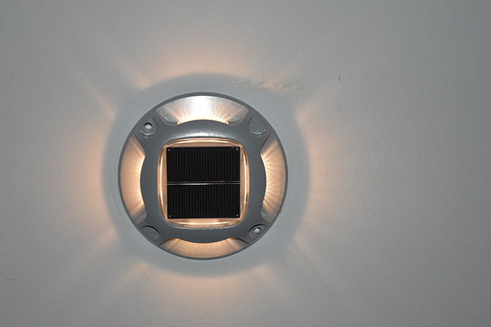 Solar Led Solar Driveway Dock Lights Outdoor Warning Step Lamps Voor Trottoir Tuin Pad Yard