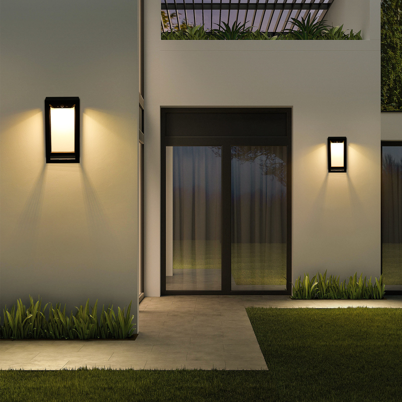 3.7V/2200MA Batterij Zonne-energie LED Landschapslicht voor tuinpad en buitenpoort