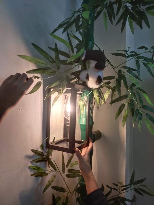 Buiten decoratief zonnewandlamp Tuinpoortlamp Voor tuinpad patio