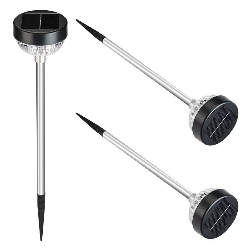 IP65 waterdicht ABS PC LED zonne-tuinlampen met 100LM lichtintensiteit / 600mAh batterijcapaciteit