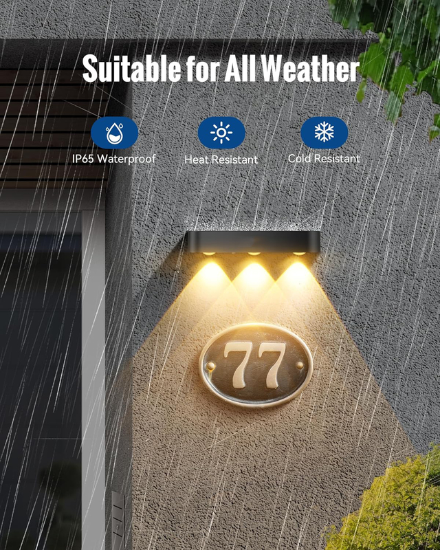 Eco Friendly LED zonnelampen voor buiten decoratie met 8 zonnelampen waterdicht