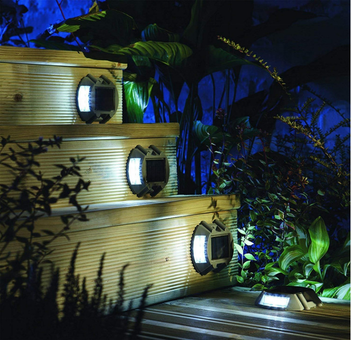 Solar Dock Light LED Solar Powered 2V Voltage Easy Screw Installatie voor helder dokverlichting