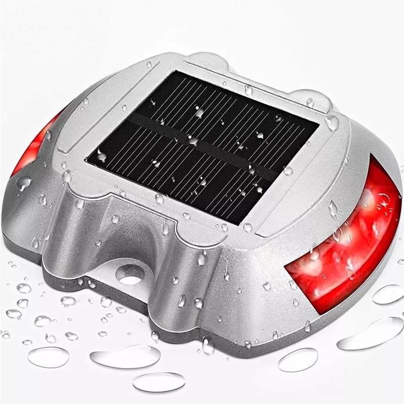 Temperatuurbestendige zonne-docklamp met aluminium behuizing 2V Spanning Witte LED-lichtbron