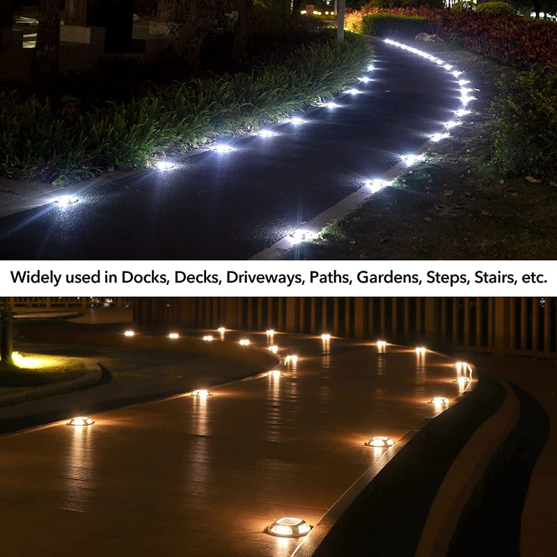 Schroefinstallatie Solar Dock Light -20C-60C LED-lichtbron Installatie methode