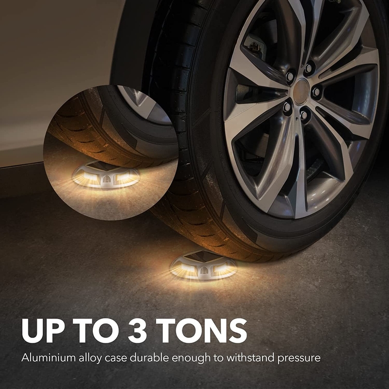 20 lumens zonne-docklamp 150g Gewicht IP68 Waterdicht Schroefinstallatie LED-lichtbron