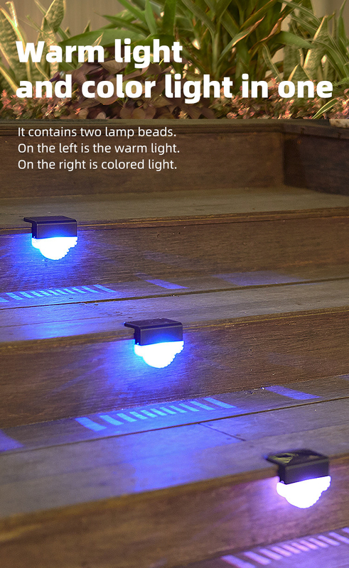 ABS PC Zonne-Led Tuinverlichting Outdoor Zonne-Lamp Zonnehekverlichting