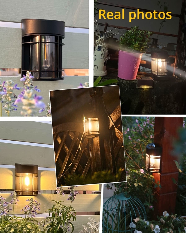 Buiten waterdicht Tuin hek licht Muur gemonteerde lamp Zonne-energie Led wandlampen