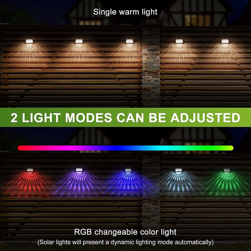 IP65 waterdicht zonnehek licht met warme witte RGB lichtkleur