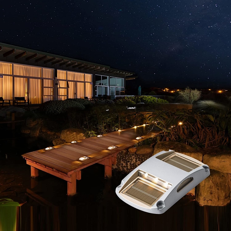 Waterdicht Buiten Solar Deck Light Decoratieve Tuin Veranda Led Solar Dock Light