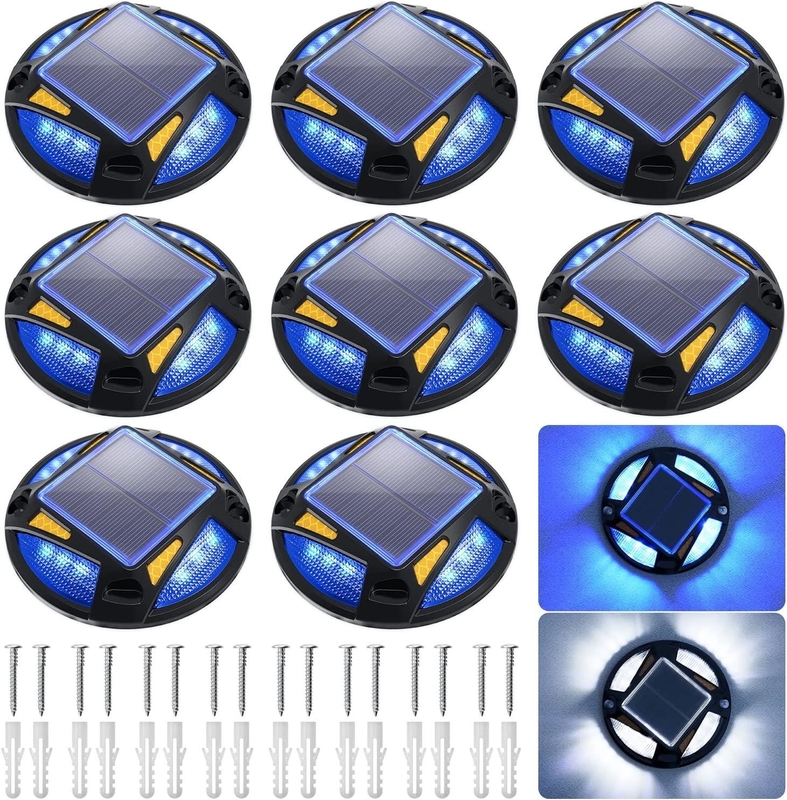 Buiten Solar Powered Lamp Ground Solar Deck Light Dock Light Voor pad patio
