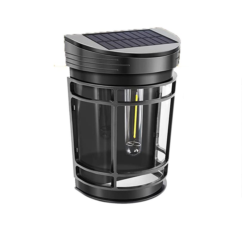 Buiten Led Solar Fence Light Decorative Solar Garden Lights Voor Patio Gate Yard