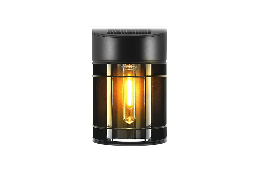 Buiten Led Solar Fence Light Decorative Solar Garden Lights Voor Patio Gate Yard