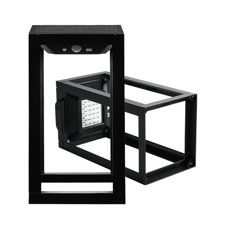 Bewegingssensor Buiten Zonnewandlicht Zonne tuinlamp Voor tuin hek Patio