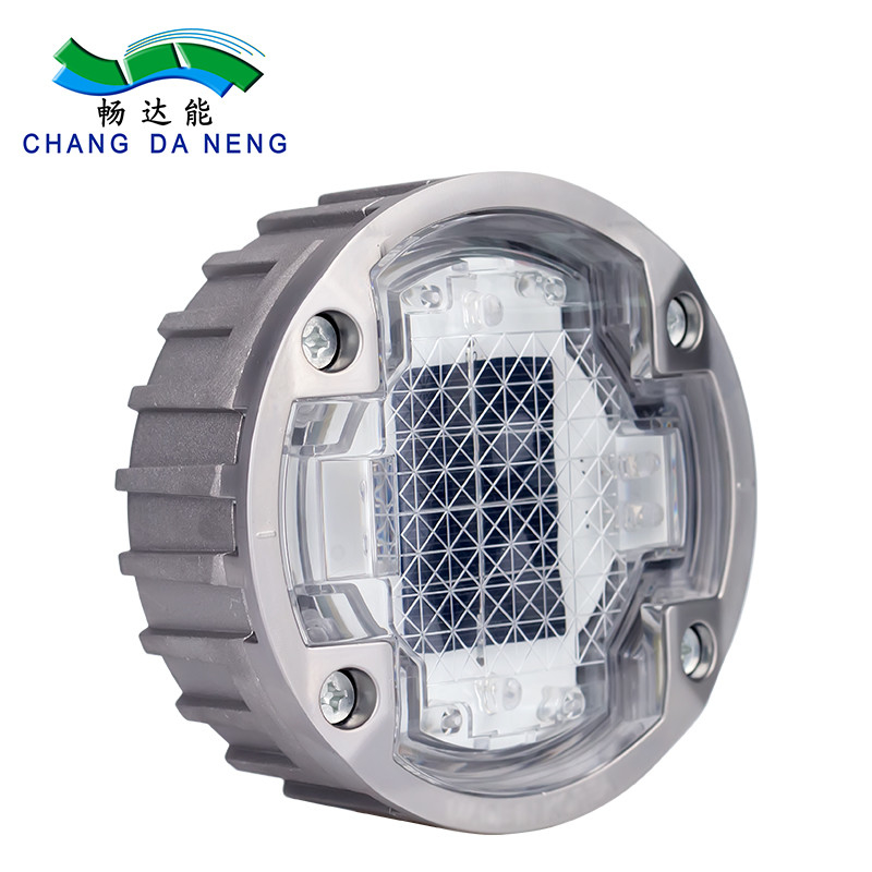 Verkeerswaarschuwing met hoog zicht Aluminium Zonnewegstok Reflectieve reflector LED Wegstok