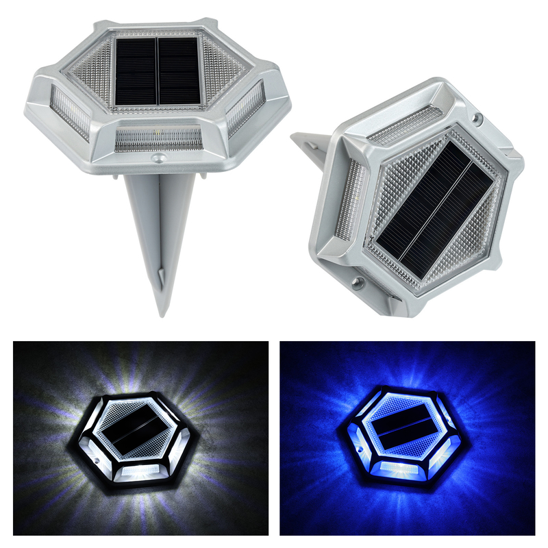 LED zonne-LED-licht Voor eenvoudige schroefinstallatie 20 lumens Helderheid Koude witte lichtbron