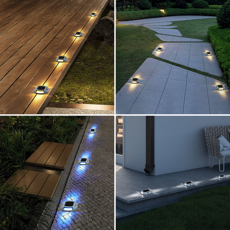 Solar Dock Light Screw Installatie 20 lumens LED Voor -20.C ~ 60.C Extreme Temperatuur