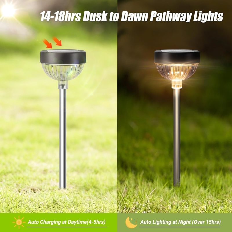 Monokristallijn De zonne-energie stake licht met IP65 waterdichtheid Rate LED licht 2 kralen