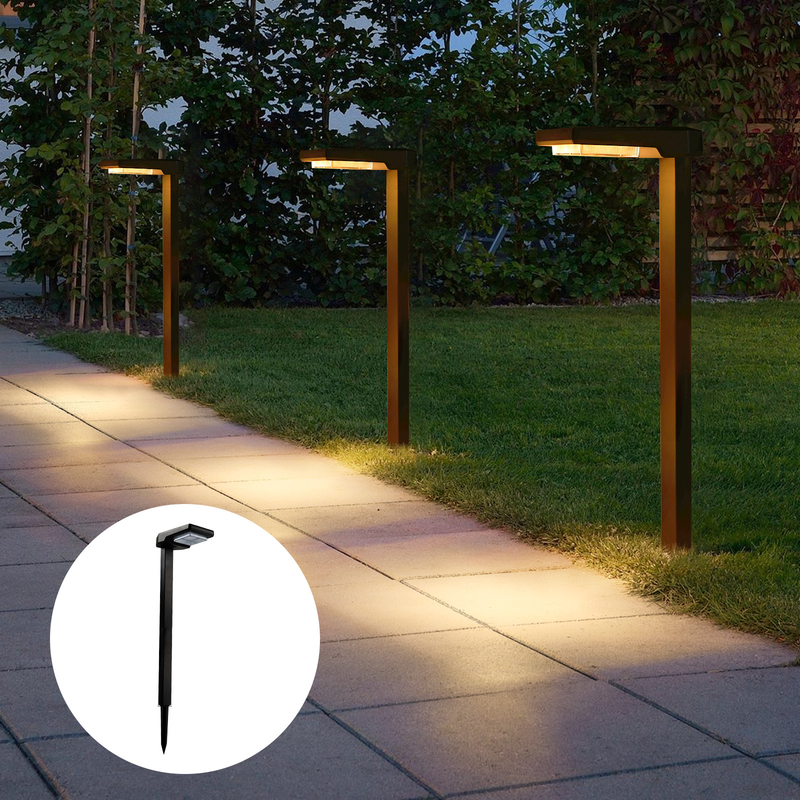 IP65 Buitengezorgd zonnepaneellamp met 15 uur werktijd LED-lichtkralen Automatisch inschakelen/uitzetten