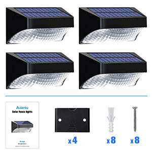 20 uur werktijd Zonne-tuinverlichting / LED-verlichting met weerbestendige IP65 ABS PC