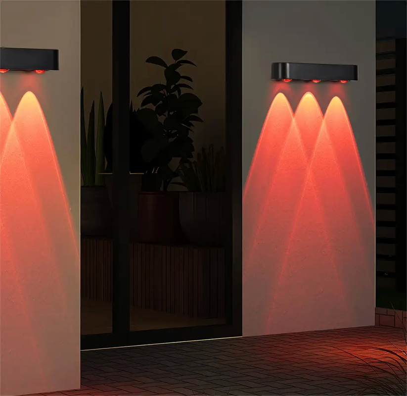 Zonne-energie tuinverlichting met 20 uur werktijd en warme witte LED-verlichting