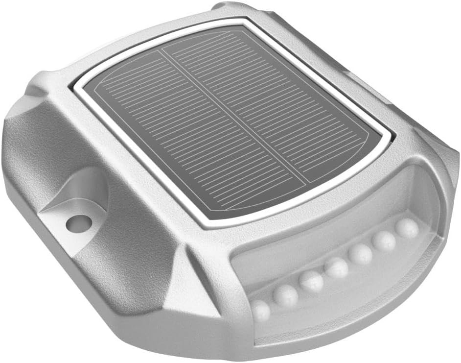 Aluminium PC zonnepaneellamp voor een gemakkelijke installatie in warm wit