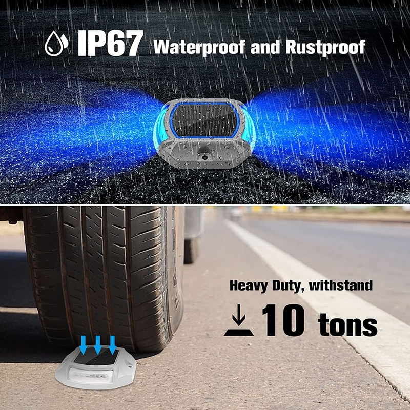 Aluminium PC zonnepaneellamp voor een gemakkelijke installatie in warm wit