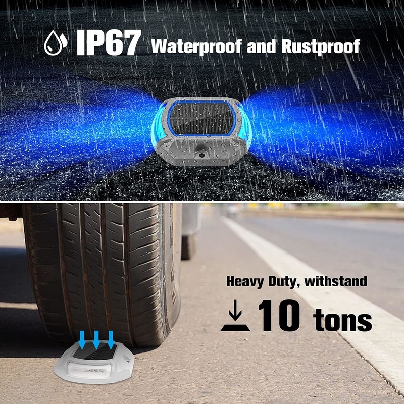 Aluminium PC zonnepaneellamp voor een gemakkelijke installatie in warm wit