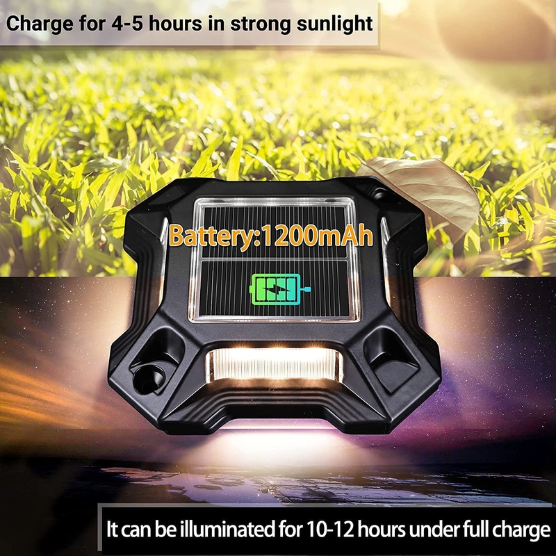Bule/Cold White Solar Led Light Aangedreven door 1,2V/600MAH Ni-Mh batterij