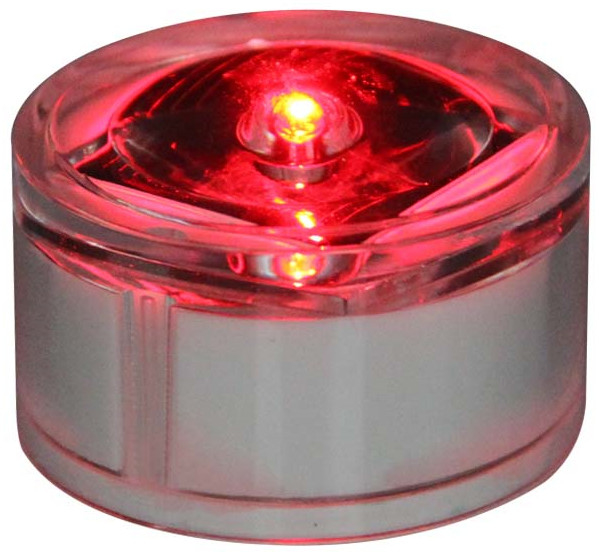 Aluminium PC zonne-docklamp met IP67 waterdicht niveau