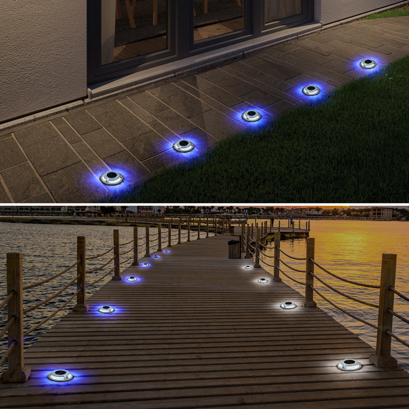 20 lumens Zonne-energie Dock Light Duurzaam Aluminium PC Materiaal 2V Spanning
