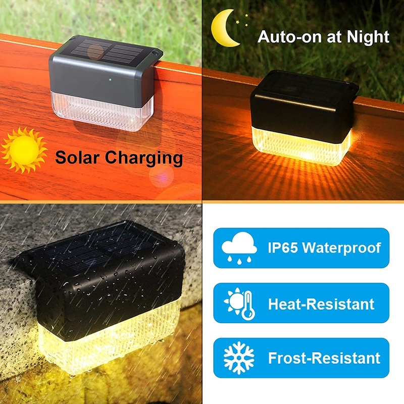 Zonne-energie wandlicht ingebouwd in ternaire lithiumbatterij voor warme witte RGB LED-verlichting