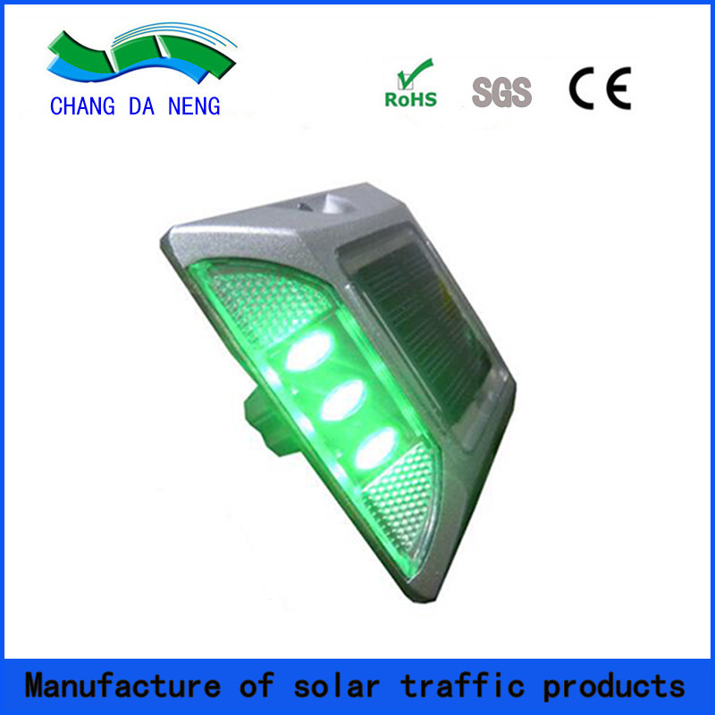 PBW Aluminium Solar Road Stud LED Solar Road Reflector Voor Veiligheidswaarschuwing