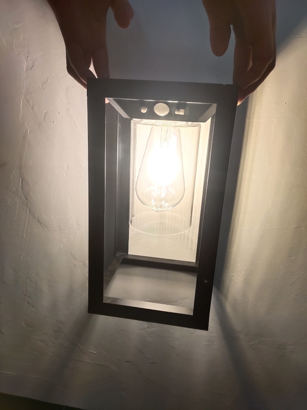 Bewegingssensor Zonneveranda licht Buitenverlichting IP65 Sconce Wandlantaarn Lamp Voor patio Voordeur Decoratief