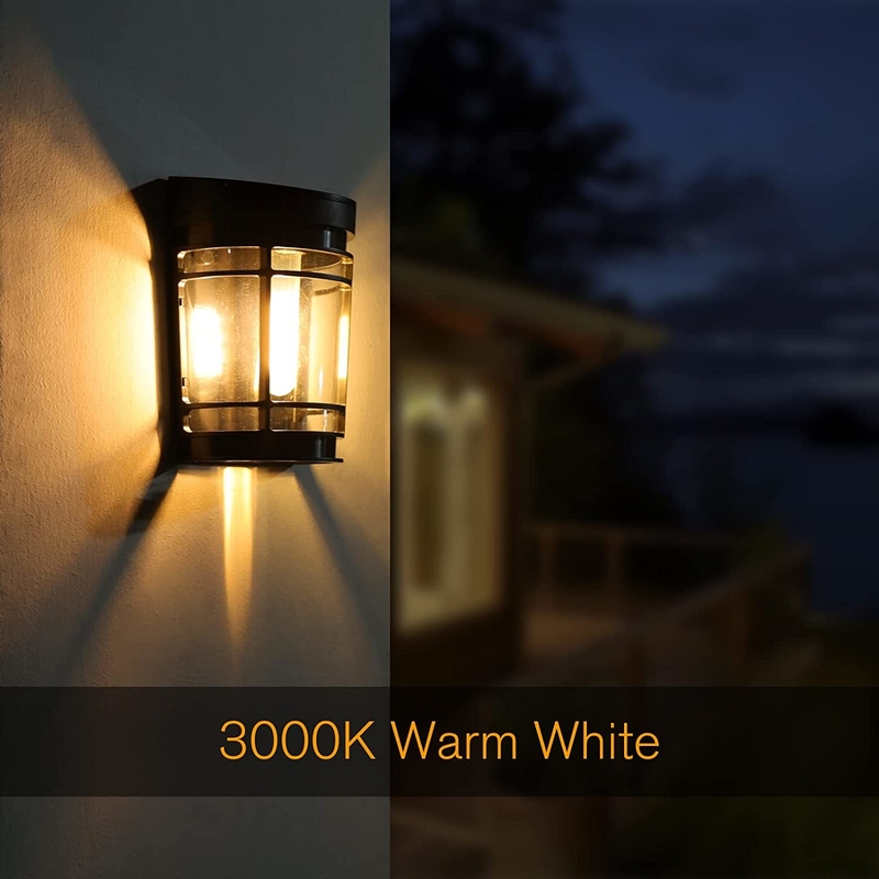 Warm Wit tot RGB Zonnewandlicht Ternaire lithiumbatterie Met waterdichte IP65 PC Shell