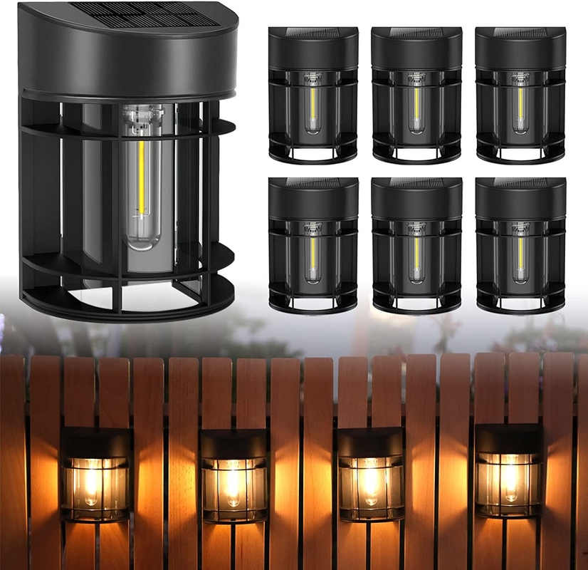 Warm Wit tot RGB Zonnewandlicht Ternaire lithiumbatterie Met waterdichte IP65 PC Shell